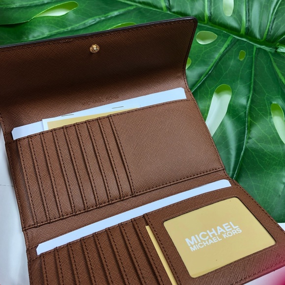 Michael Kors Jet Set travel Wallet Large trifold - Picture 3 of 8